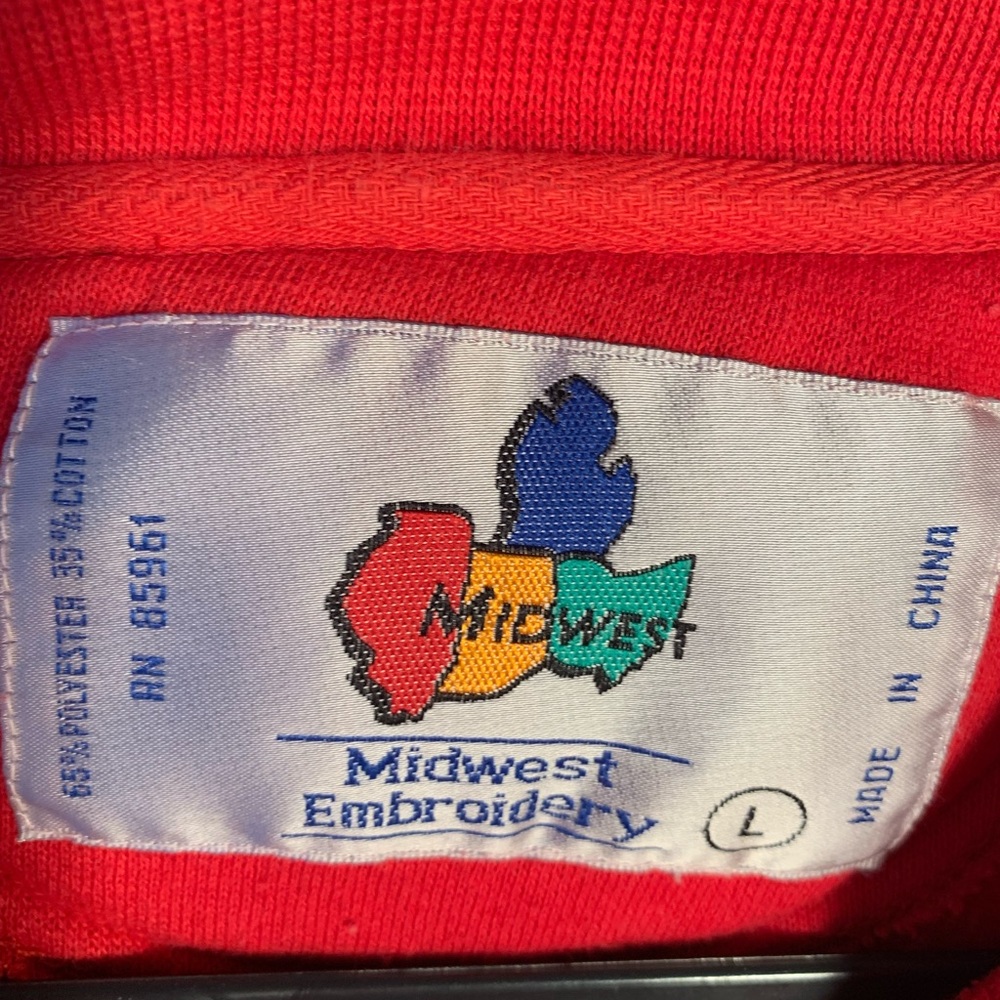 Louisville Cardinal embroidered sweatshirt Lg - Picture 4 of 5